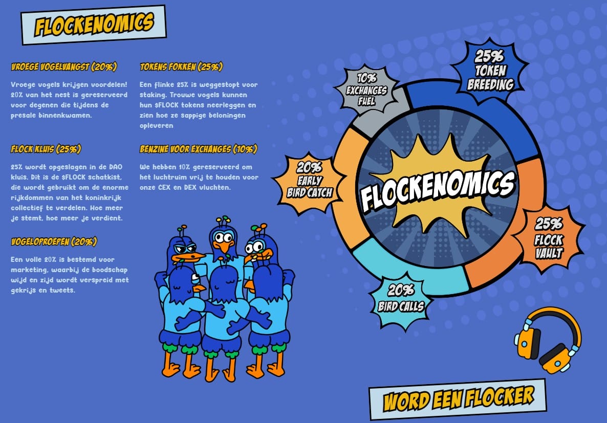 tokenomics flockerz