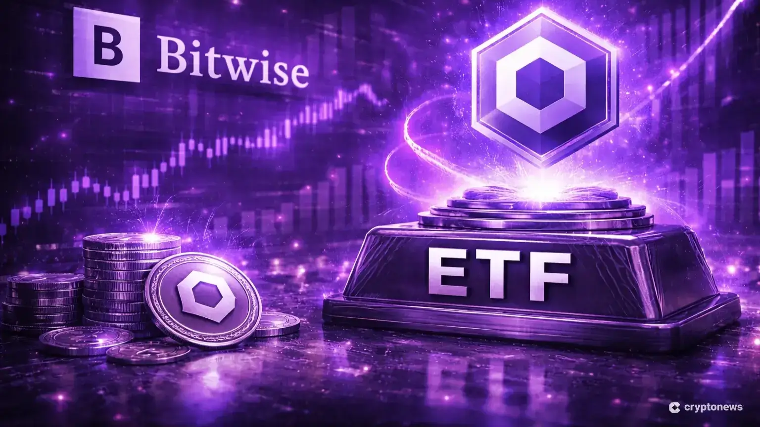 Bitwise Chainlink ETF lanceert slaat XRP