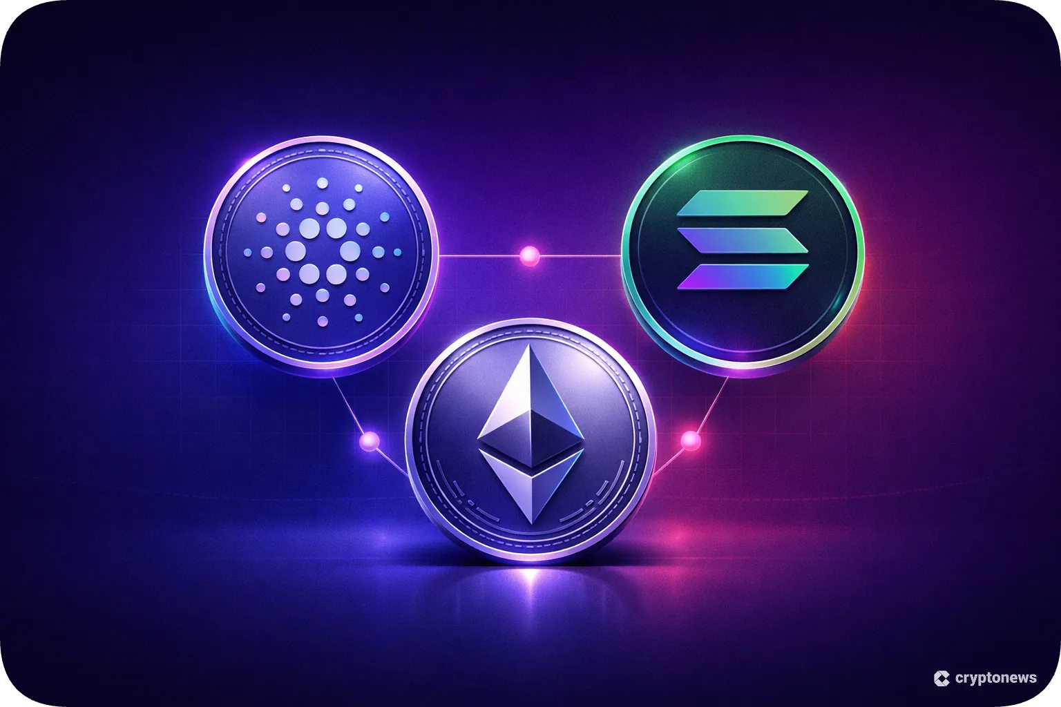 Cardano vs Solana vs Ethereum 2026