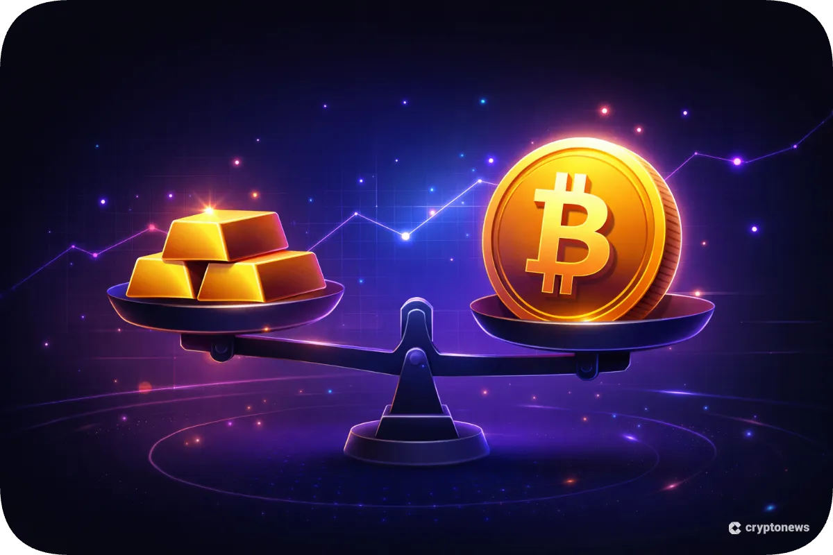 Bitcoin vs goud koers potentie eind 2026