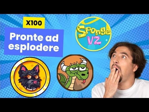 Top 5 Memecoin da Comprare ORA prima del X100