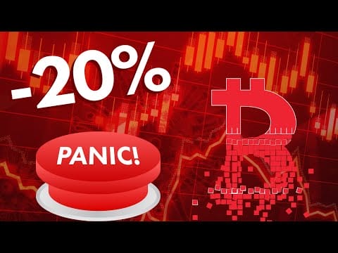 CRASH -20% per le Alt Coin – ma Bitcoin?