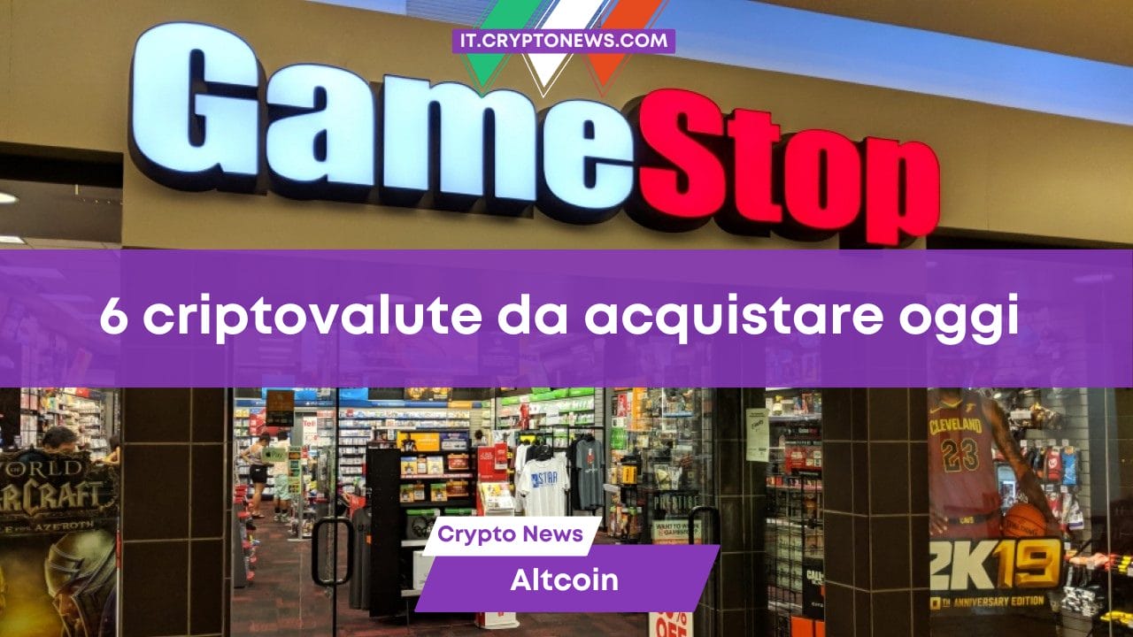 6 criptovalute da acquistare oggi