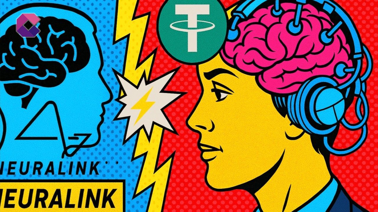 Tether sfida Neuralink con una tecnologia cerebrale avanzata