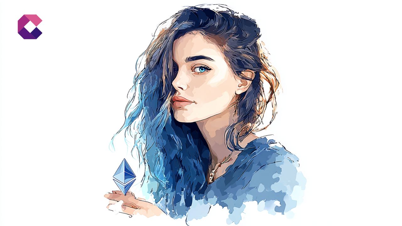 Immagine in stile pop art per la copertina di un articolo sulle criptovalute
