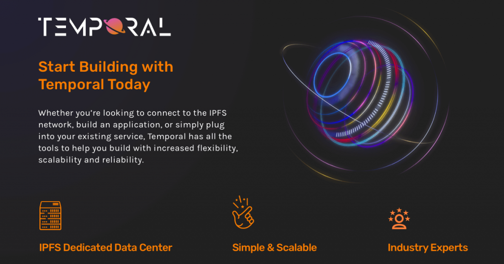 Temporal - Temporals pinning service "playground" - The Dropbox of IPFS
