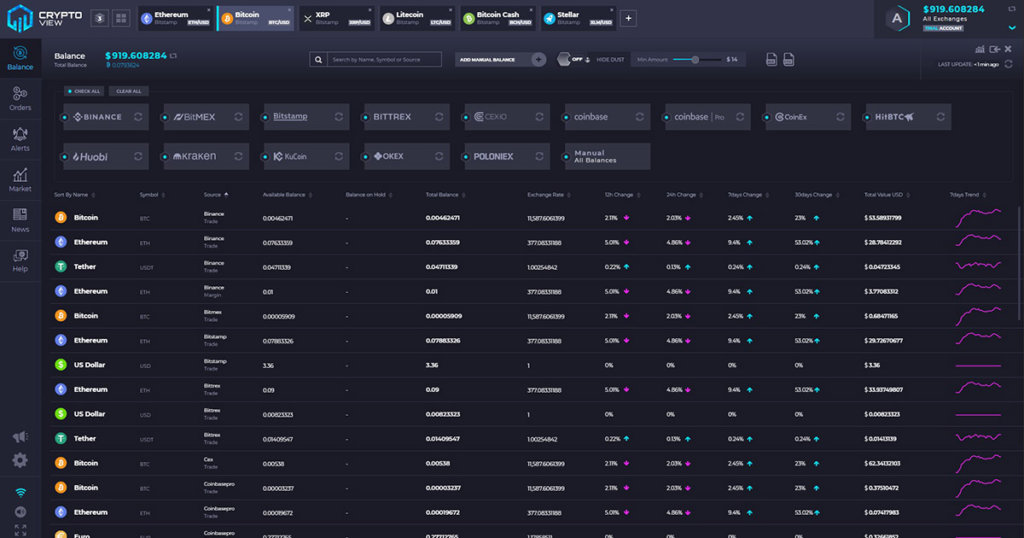 CryptoView screenshot 1