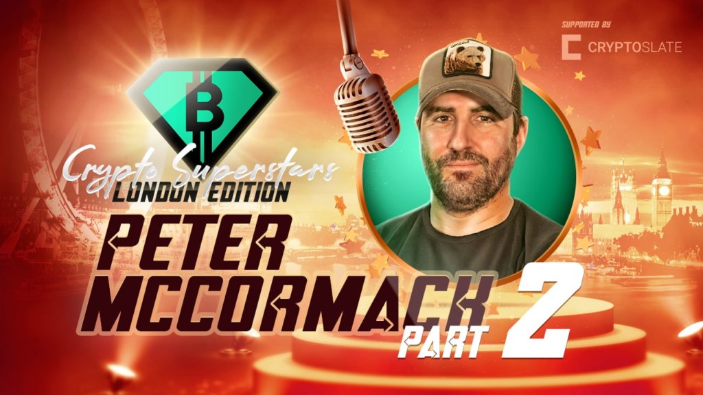 Bitcoiner Peter McCormack discusses the ‘problem with ETH’ and why he doesn’t bother with ‘shitcoins’