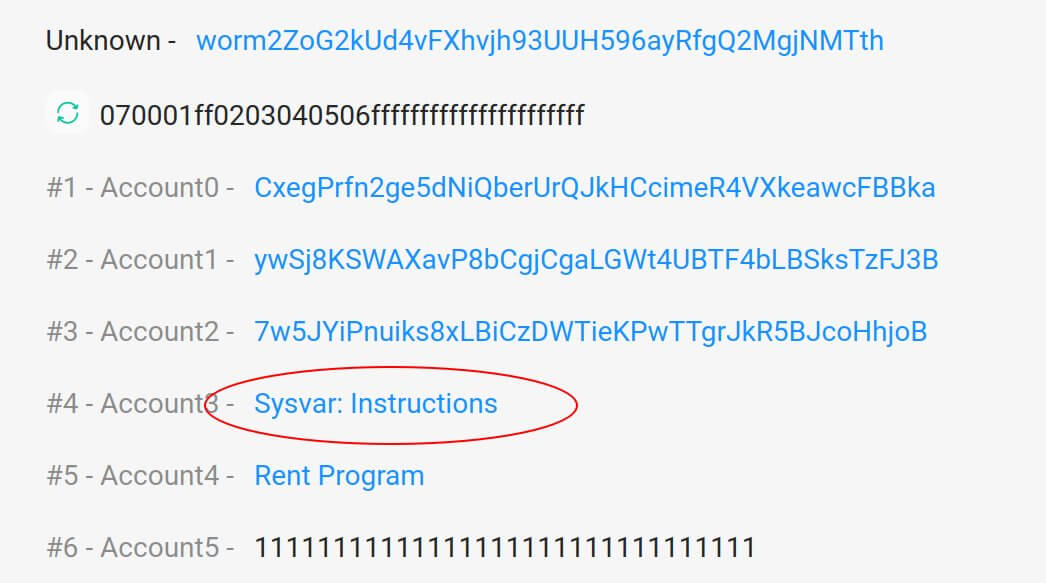 Correct system address input