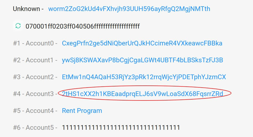 System address input