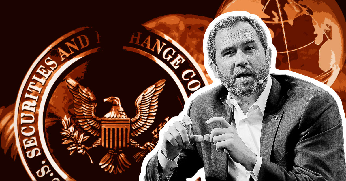 Ripple CEO says SEC has no infrastructure for registered tokens