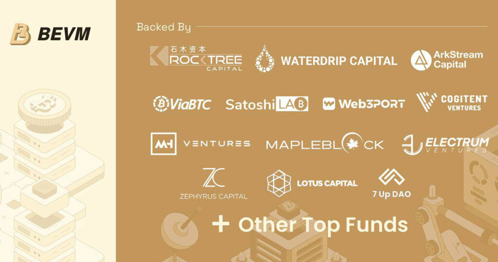 BEVM Bitcoin Layer2 Closes Seed Round with RockTree Capital, Sathoshi Lab & 20 Others