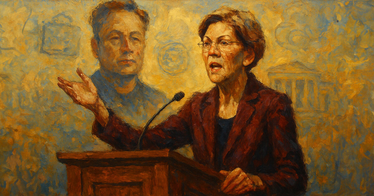 Elizabeth Warren targets Elon Musk and White House crypto czar David Sacks with new ethics reform bill