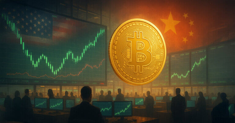 Global markets steady as US-China trade talks loom, Bitcoin hits $103k