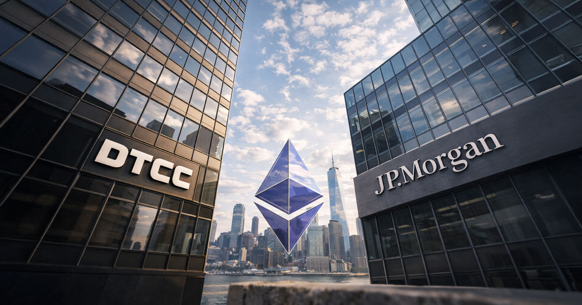 dtcc jpmorgan ethereum tokenization securities
