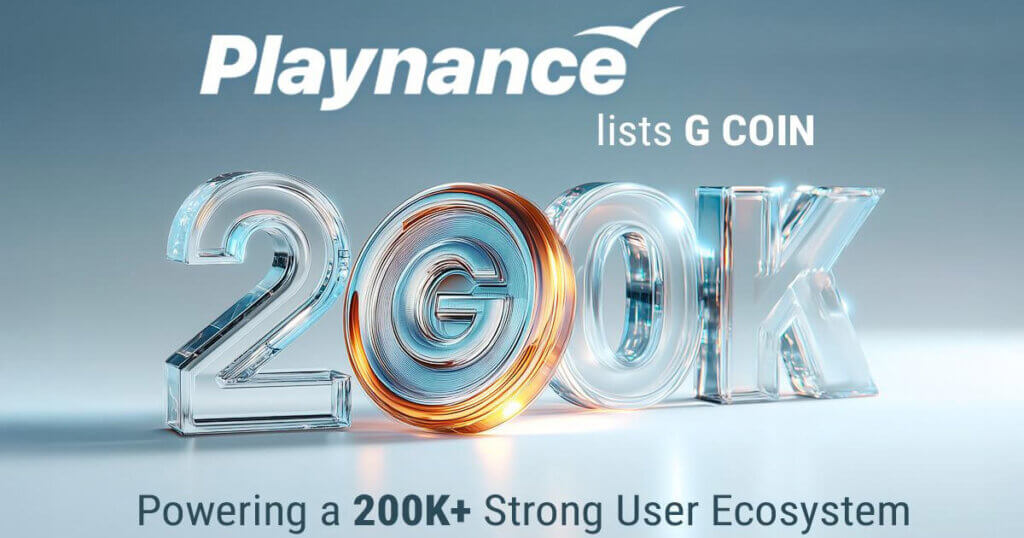 Playnance Announces G Coin Launch Ahead of March 18 Token Generation Event