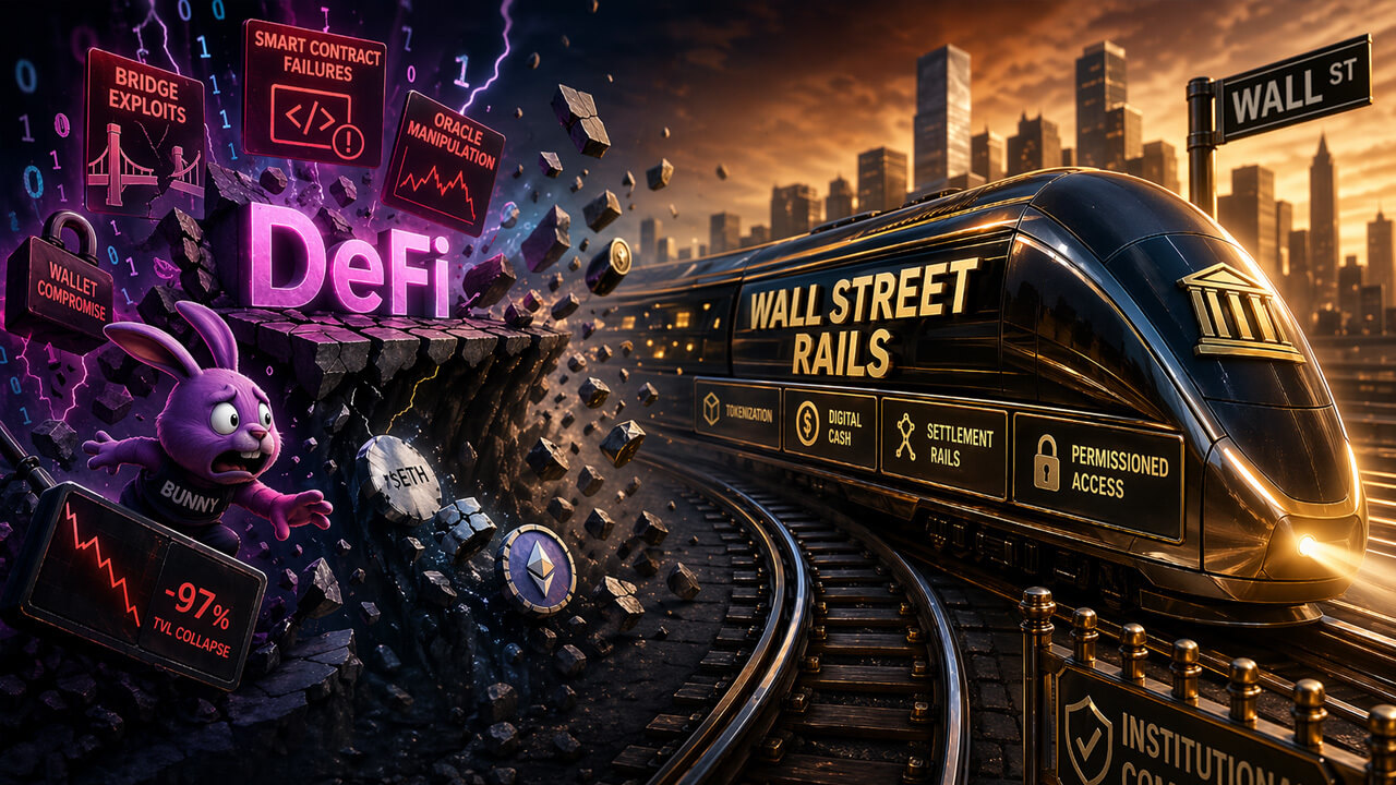 DeFi hacks and bridge exploits collapse beside Wall Street rails as crypto losses outpace TradFi breaches per dollar moved