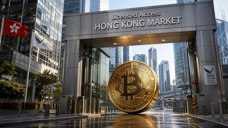 Bitcoin enters a licensed Hong Kong market gateway as the city targets 10,000 BTC for Asia’s first regulated capital pool