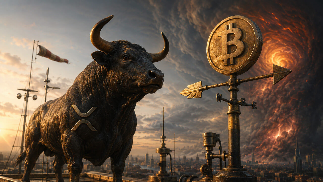 Bullish XRP market signal faces risk as Bitcoin price levels threaten to reverse crypto momentum