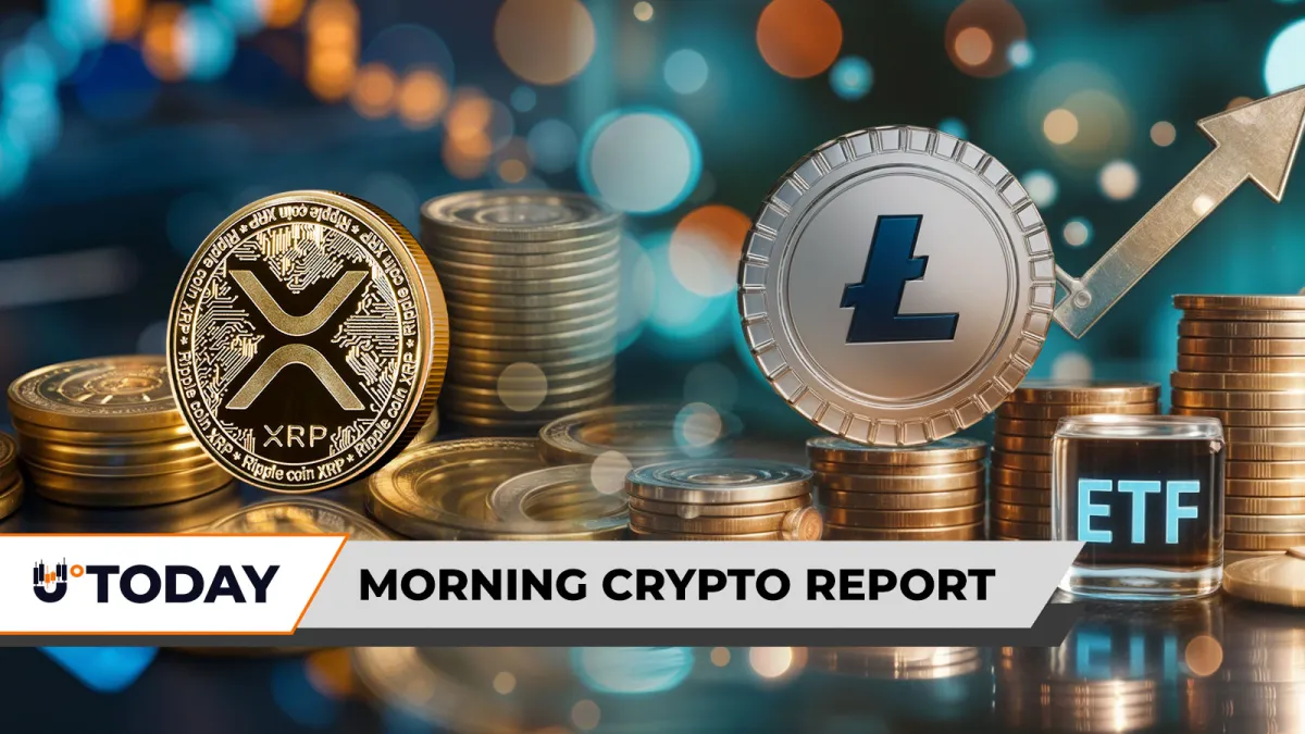 Morning Crypto Report: $1 Billion XRP Secured, Litecoin Price Spikes Ahead of ETF Launch, Zcash (ZEC) Overbought: Warning