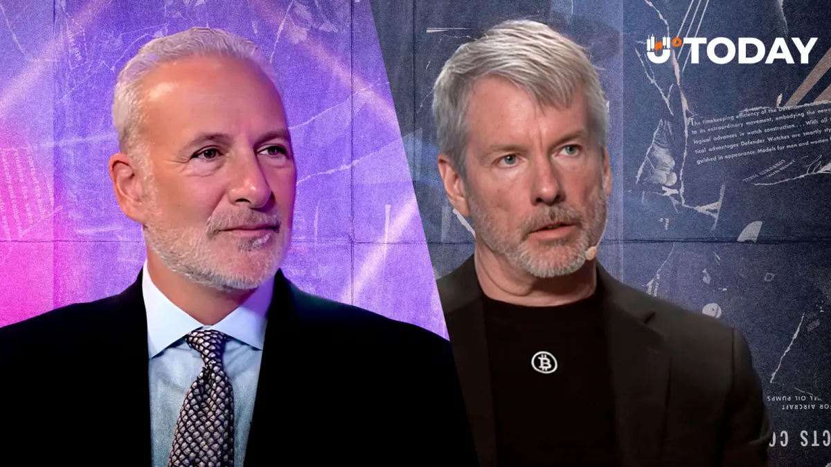 Saylor's $1 Million BTC Dream Crumbles, Schiff Claims