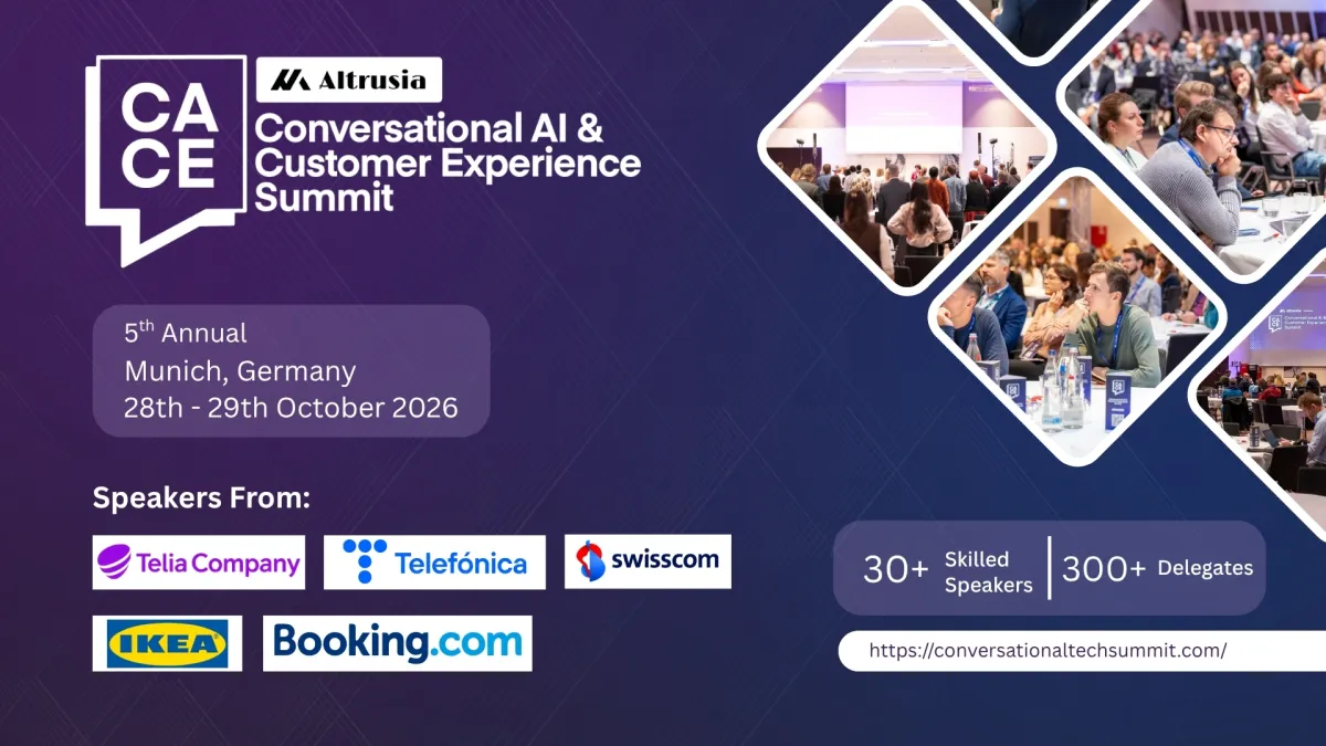 Conversational AI & Customer Experience Summit Europe 2026