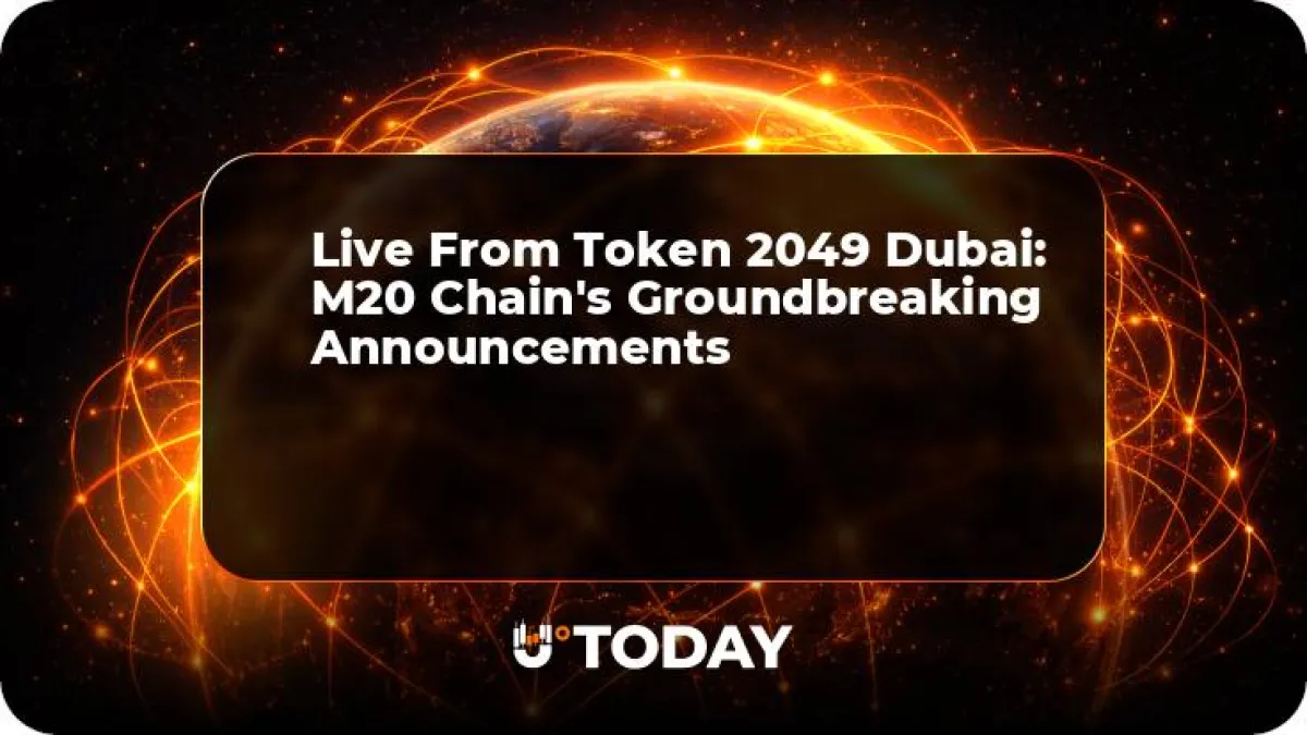 Live from Token 2049 Dubai: M20 Chain's Groundbreaking Announcements