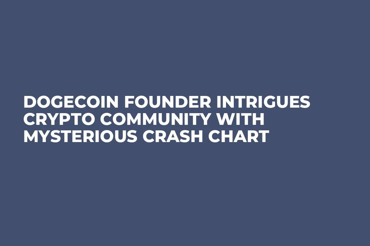 Dogecoin Founder Intrigues Crypto Community With Mysterious Crash Chart