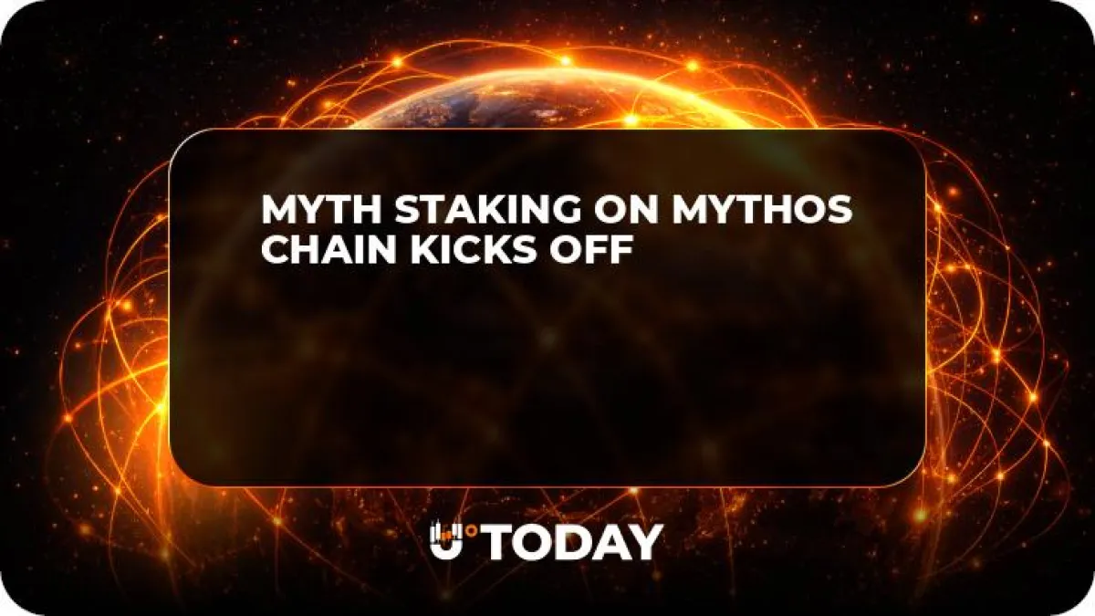 MYTH Staking on Mythos Chain Kicks Off