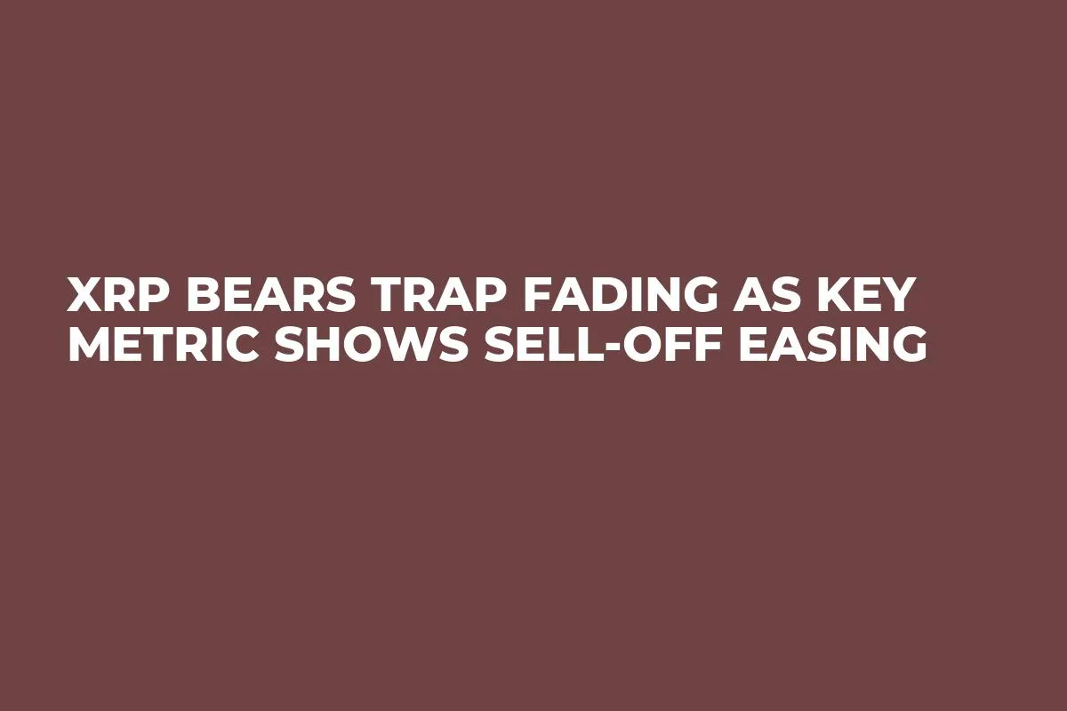XRP Bears Trap Fading as Key Metric Shows Sell-Off Easing