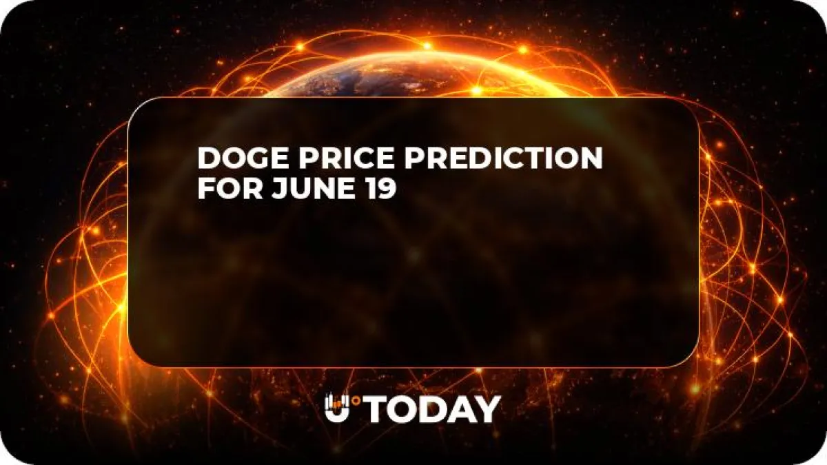 DOGE Price Prediction for June 19