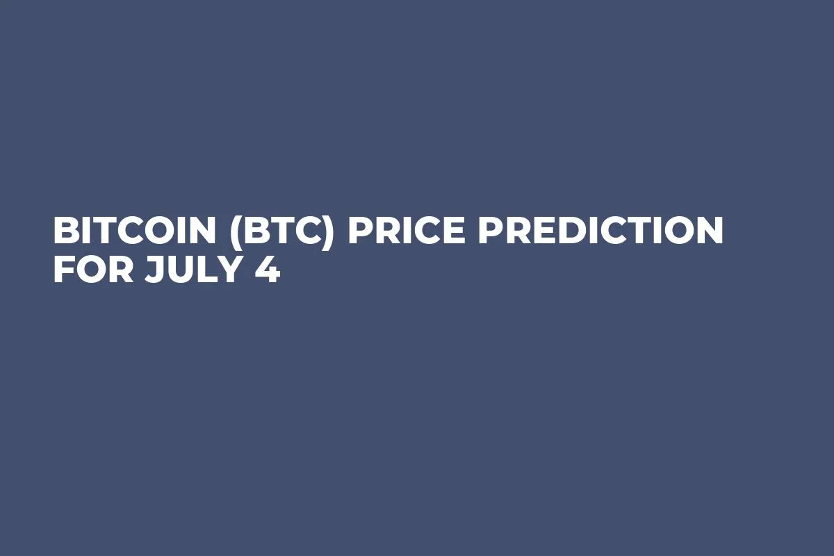 Bitcoin (BTC) Price Prediction for July 4