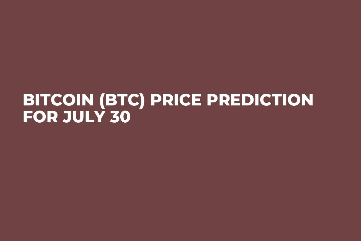 Bitcoin (BTC) Price Prediction for July 30
