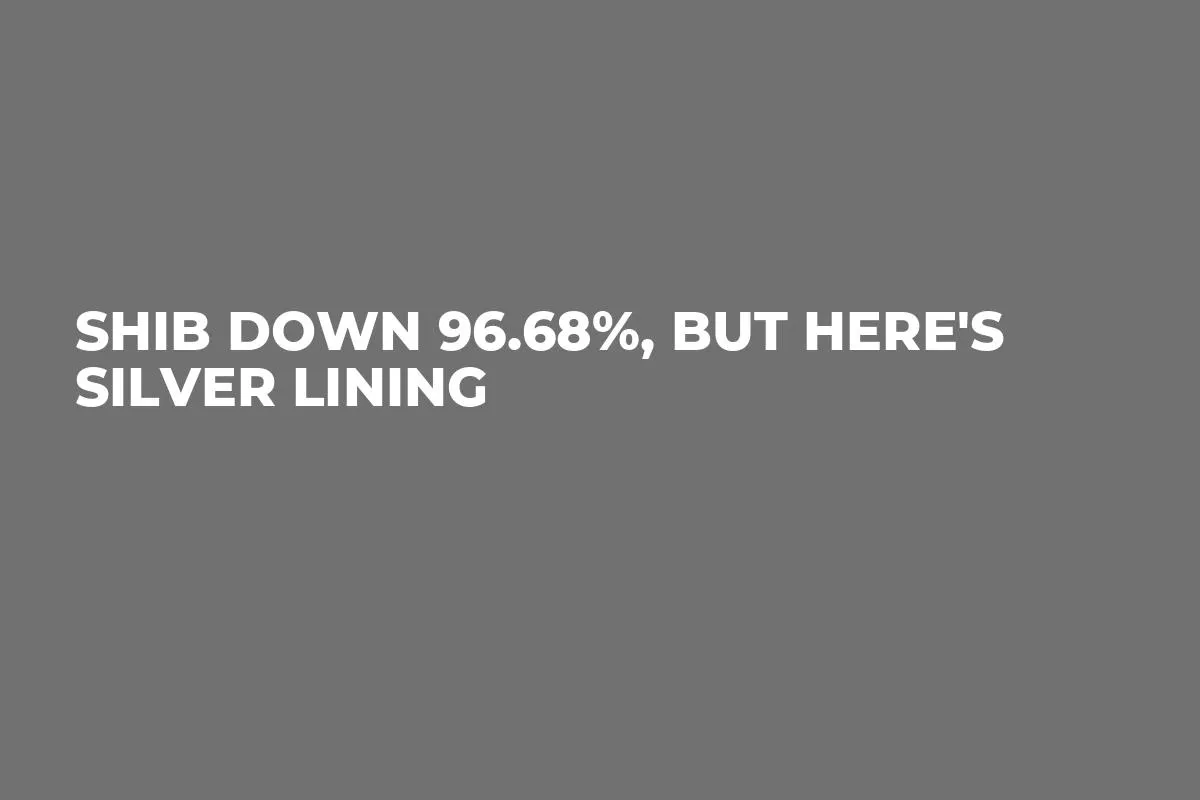 SHIB Down 96.68%, but Here's Silver Lining