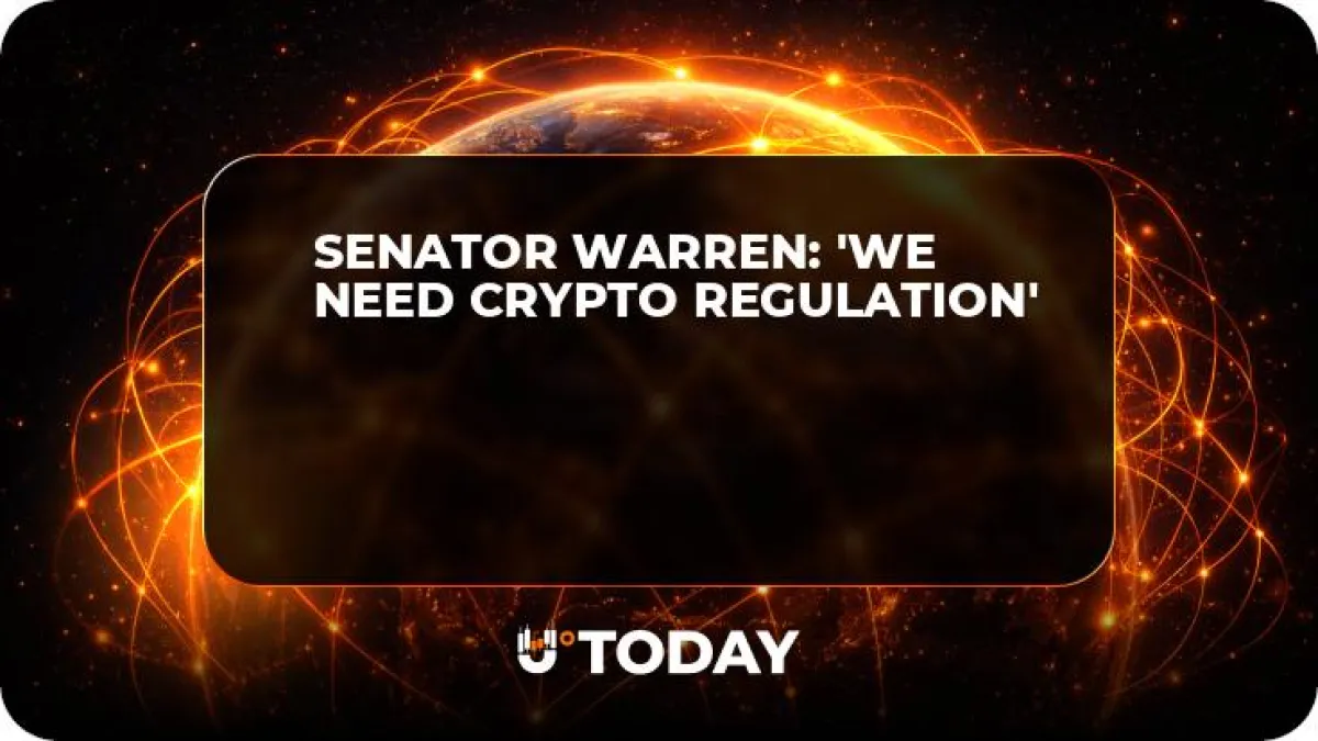 Senator Warren: 'We Need Crypto Regulation'