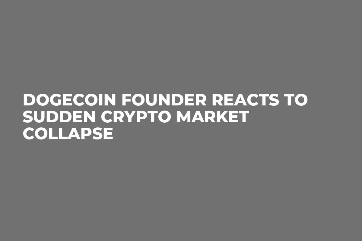 Dogecoin Founder Reacts to Sudden Crypto Market Collapse
