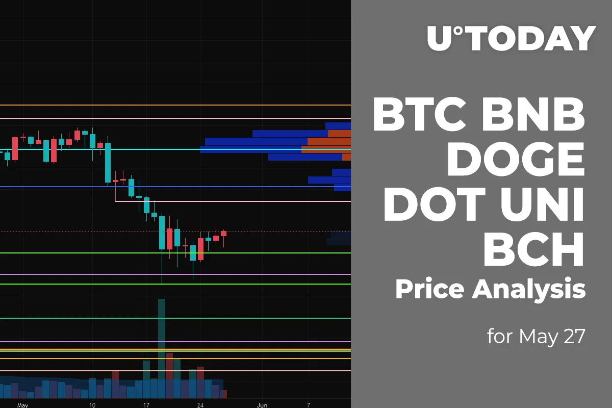 BTC, BNB, DOGE, DOT, UNI and BCH Price Analysis for May 27