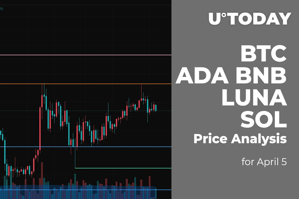 BTC, ADA, BNB, LUNA and SOL Price Analysis for April 5