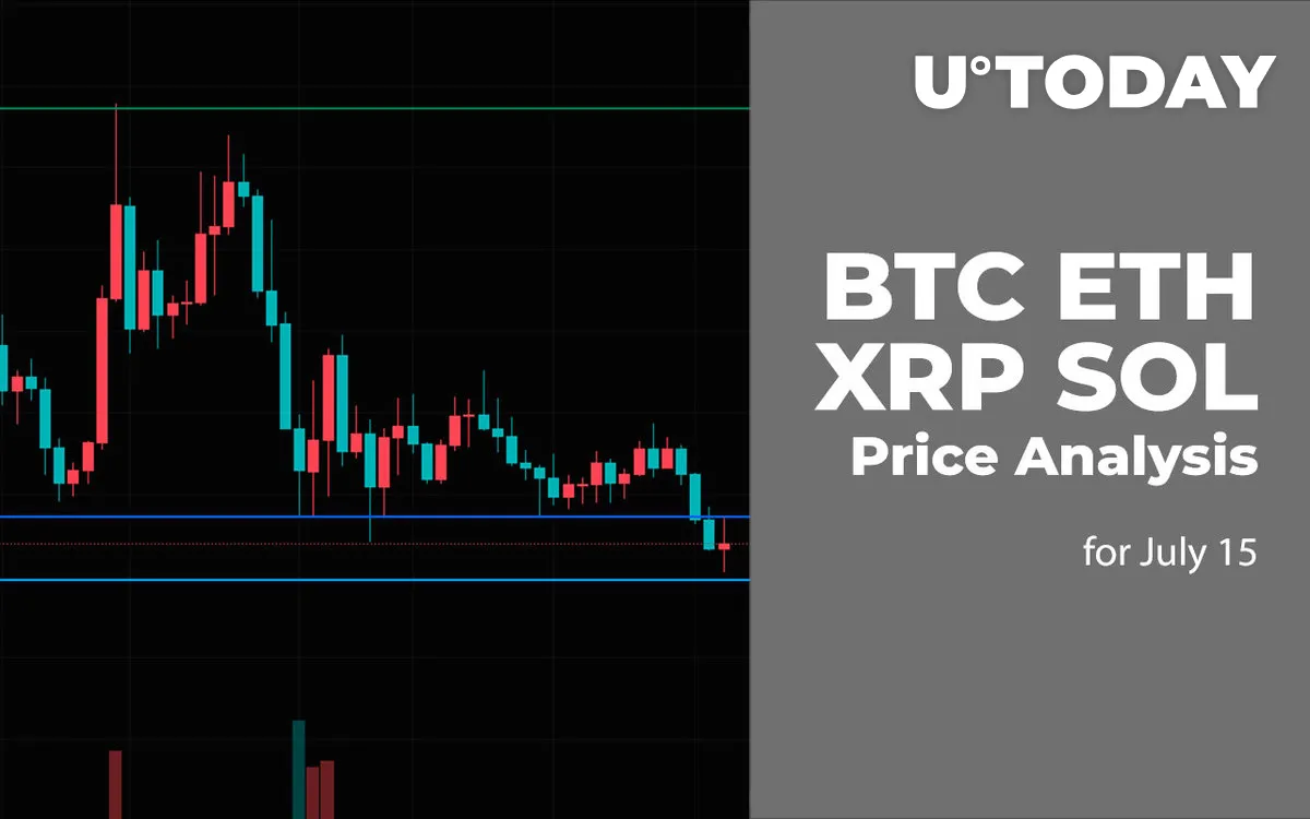 BTC, ETH, XRP and SOL Price Analysis for July 15