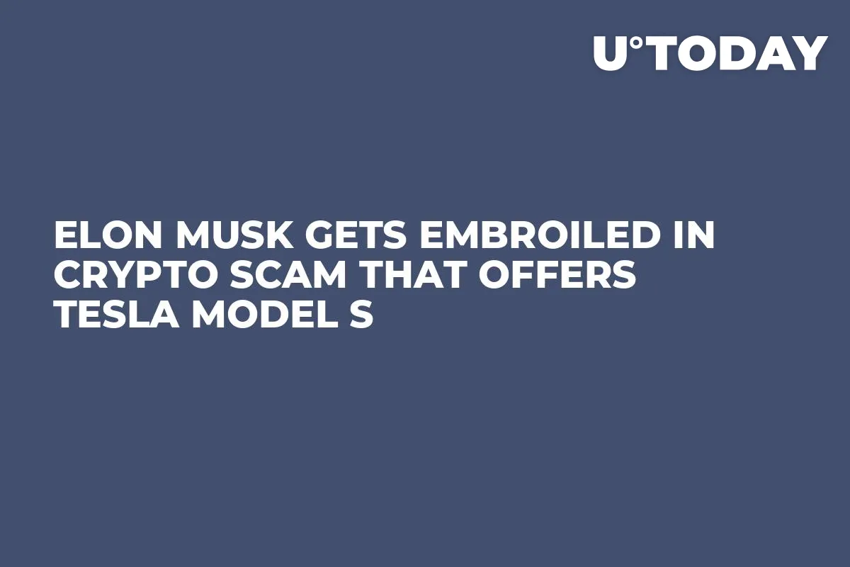 Elon Musk Gets Embroiled in Crypto Scam That Offers Tesla Model S