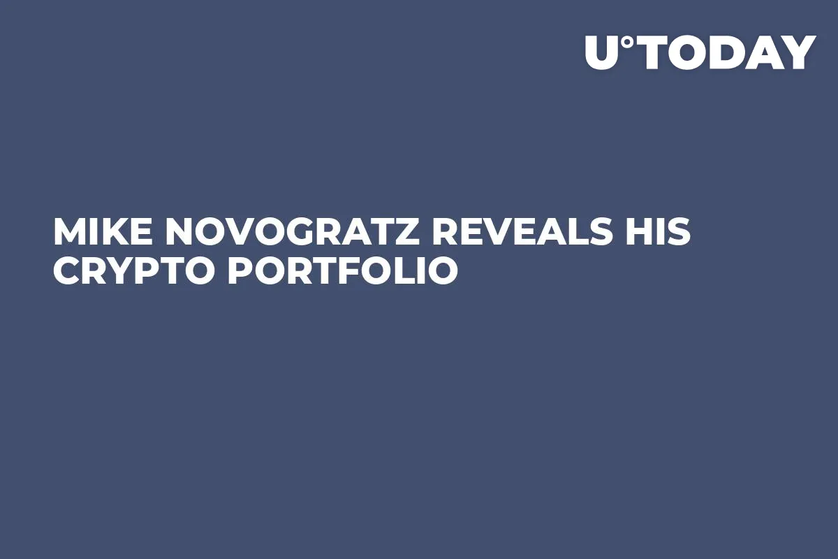 Mike Novogratz Reveals His Crypto Portfolio