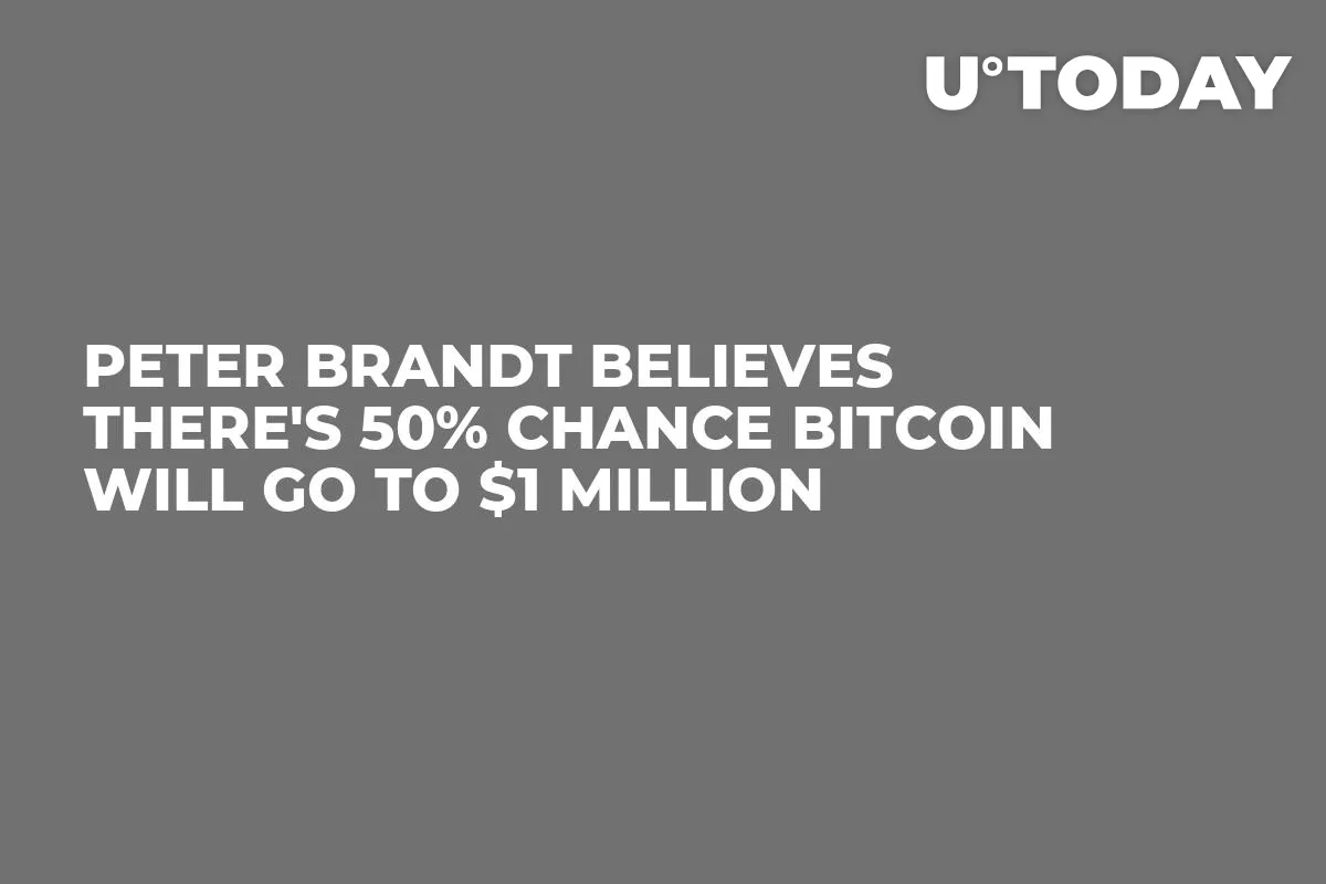 Peter Brandt Believes There's 50% Chance Bitcoin Will Go to $1 Million