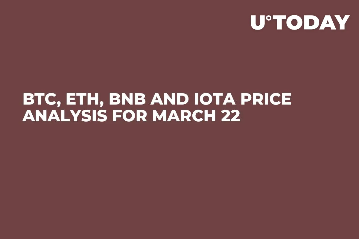BTC, ETH, BNB and IOTA Price Analysis for March 22