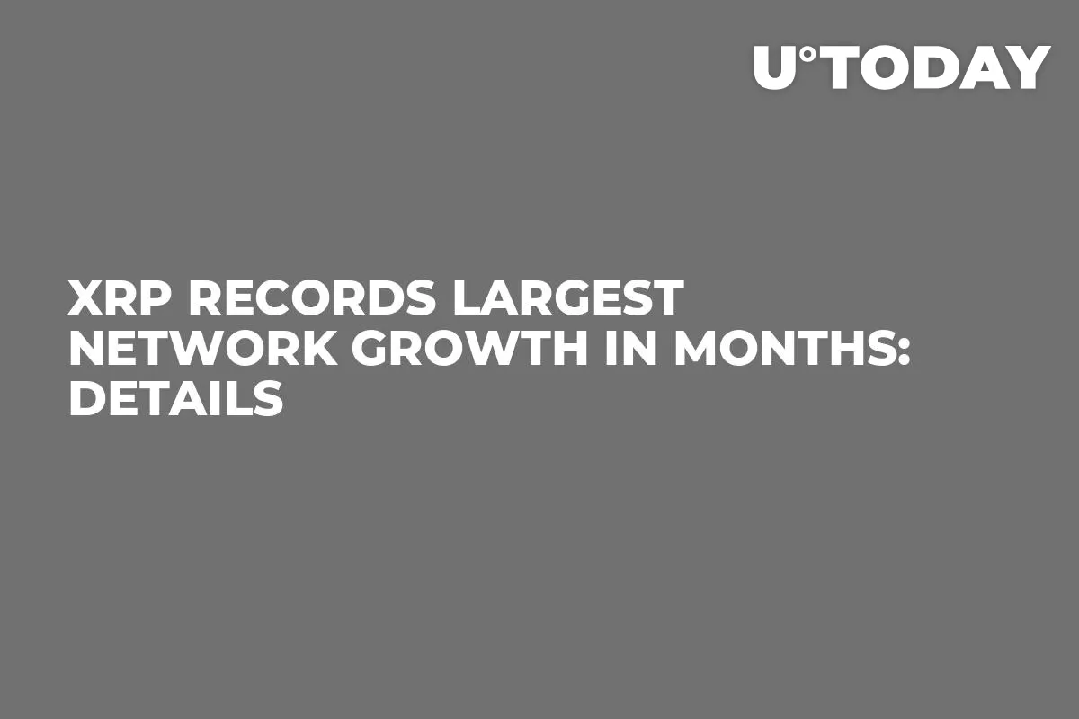 XRP Records Largest Network Growth in Months: Details