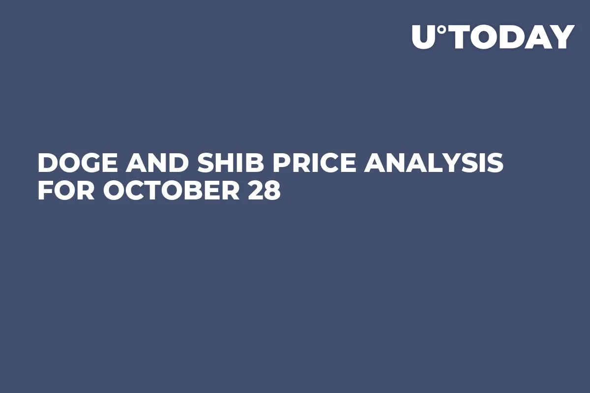 DOGE and SHIB Price Analysis for October 28