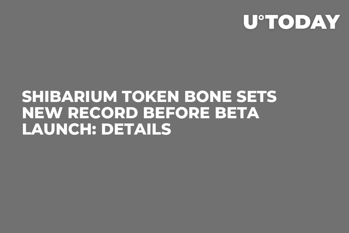 Shibarium Token BONE Sets New Record Before Beta Launch: Details