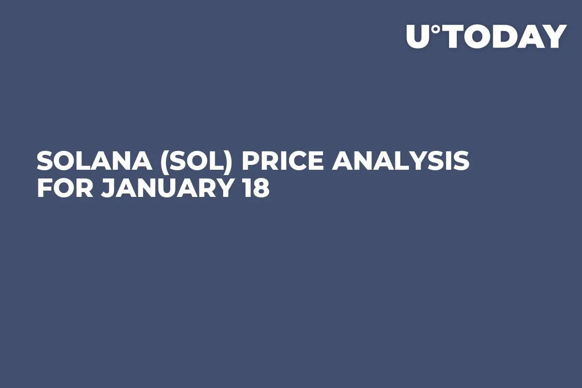 Solana (SOL) Price Analysis for January 18
