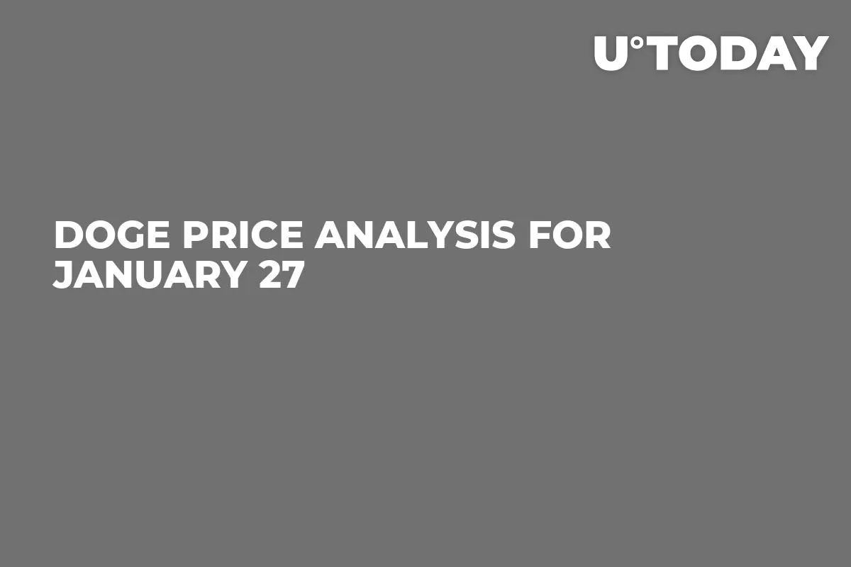 DOGE Price Analysis for January 27