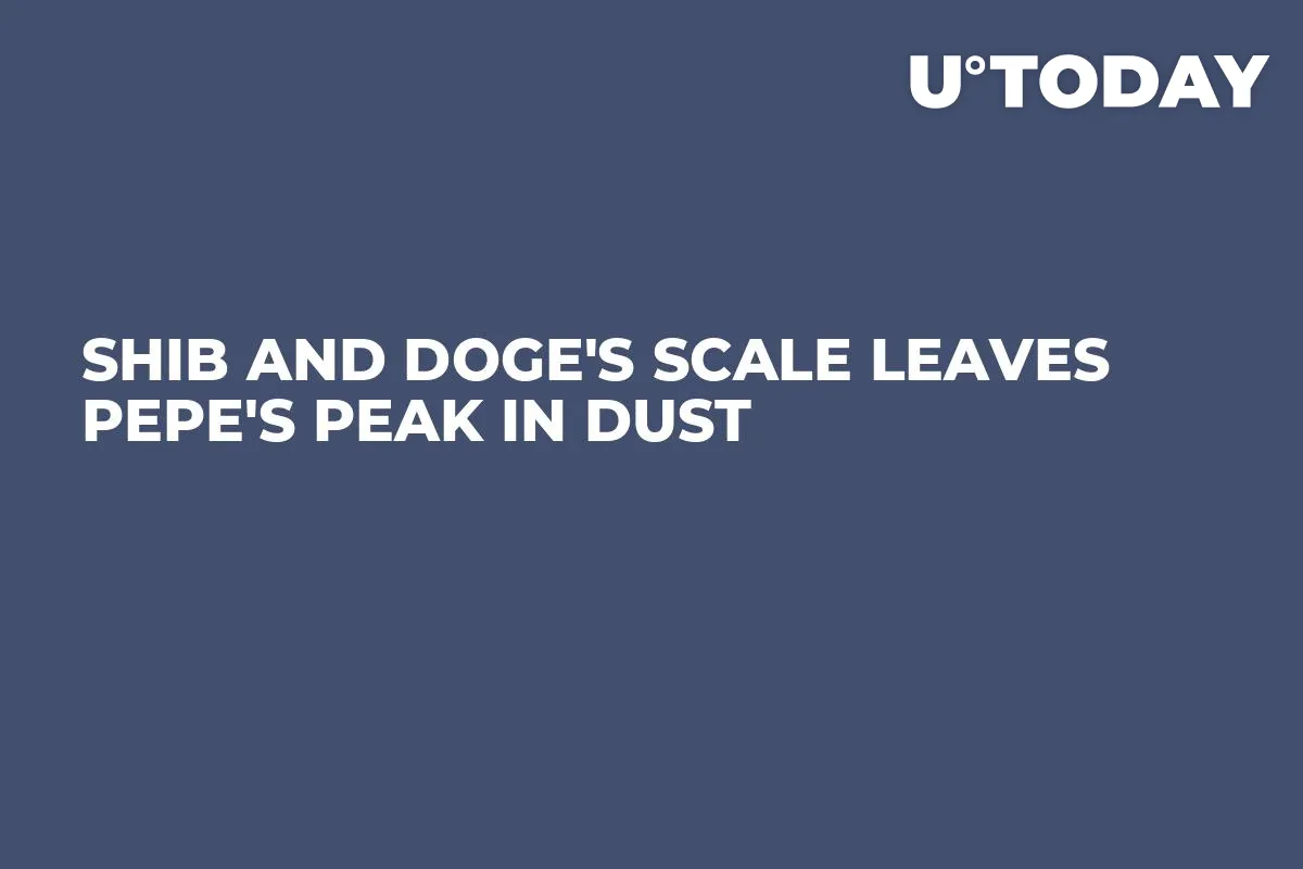 SHIB and DOGE's Scale Leaves PEPE's Peak in Dust