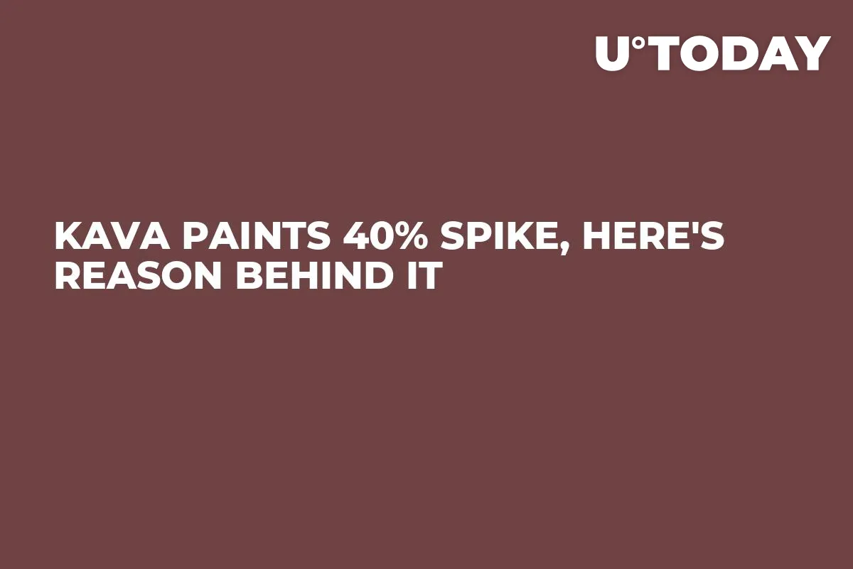 KAVA Paints 40% Spike, Here's Reason Behind It